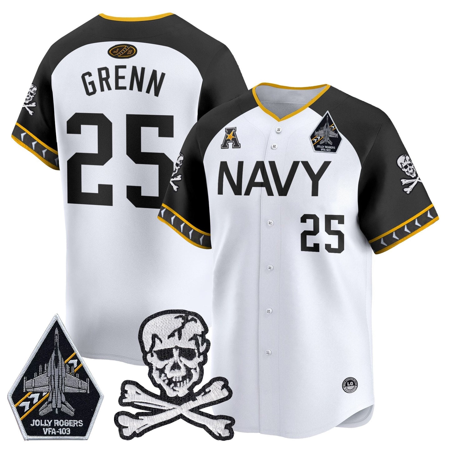 Men's Navy Midshipmen 2025 Vapor Premier Limited Jersey - All Stitched