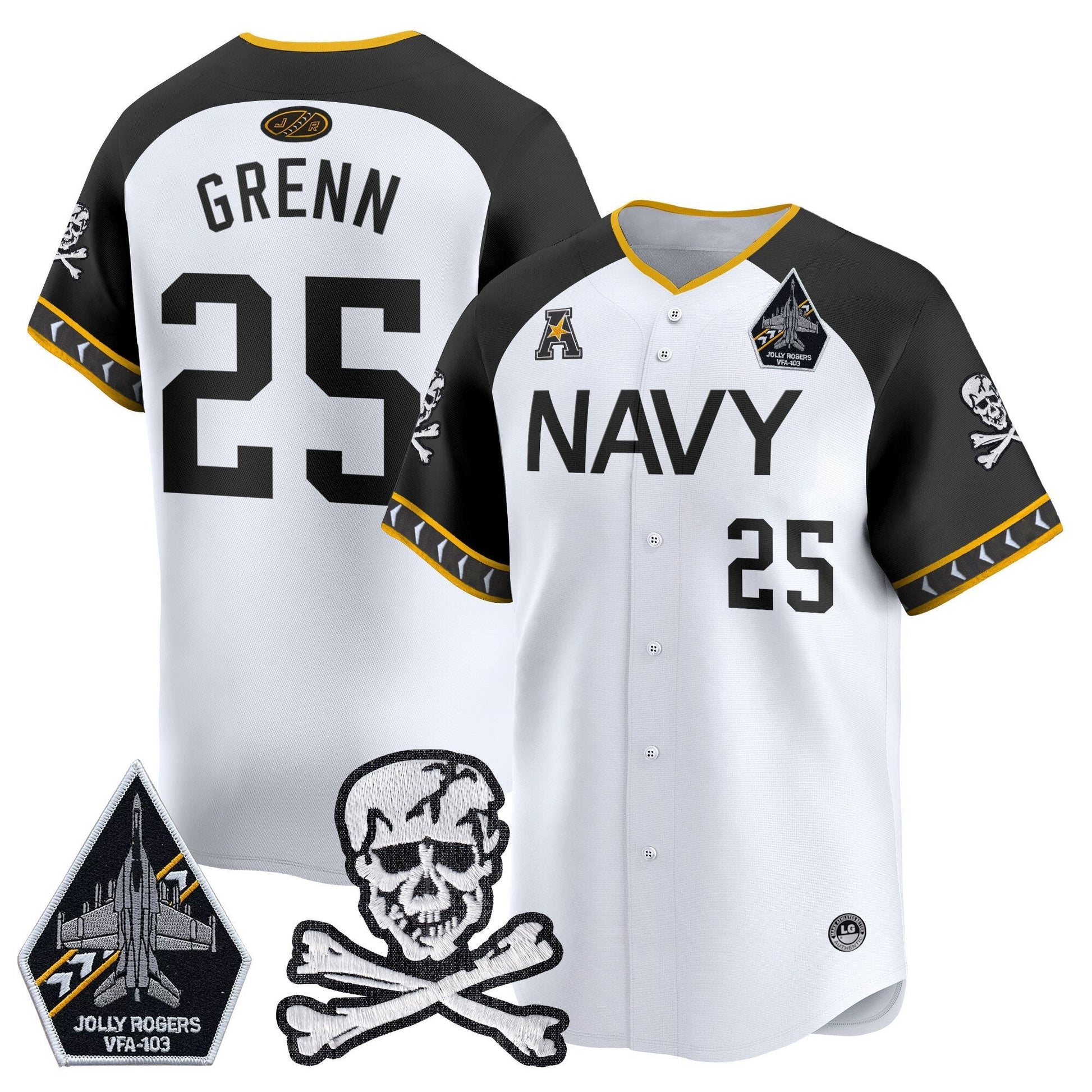 Men's Navy Midshipmen 2025 Vapor Premier Limited Jersey - All Stitched