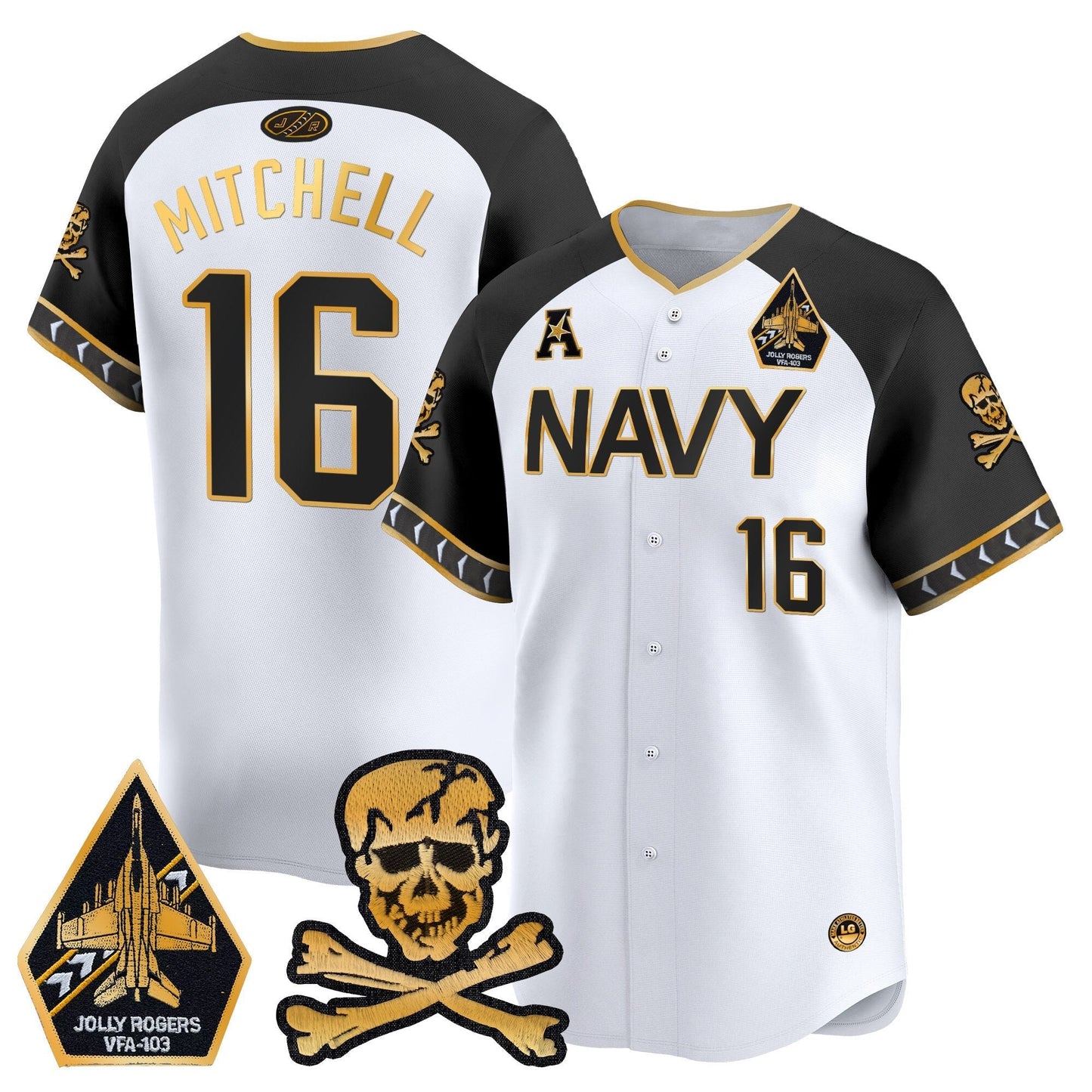 Men's Navy Midshipmen 2025 Vapor Premier Limited Jersey - All Stitched