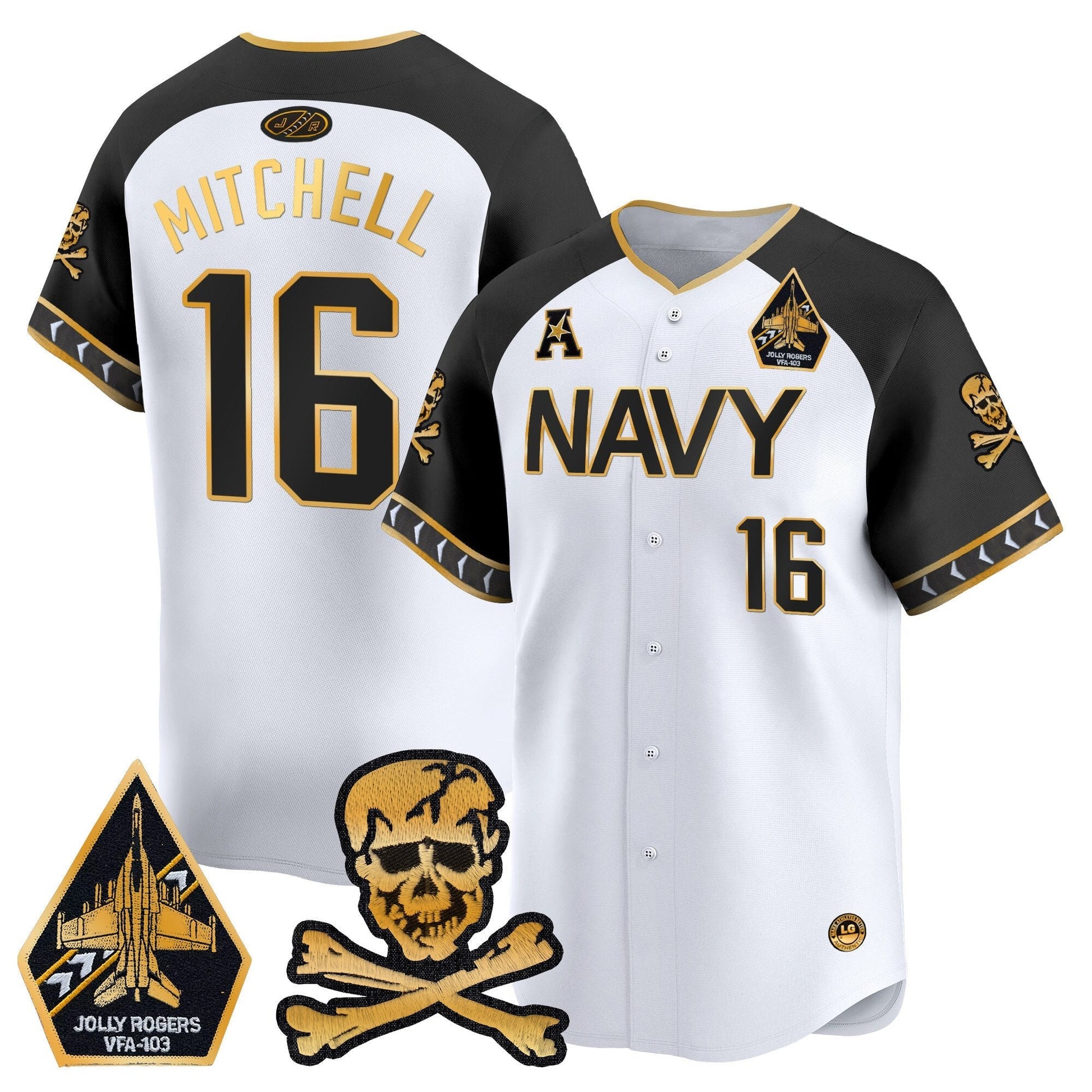 Men's Navy Midshipmen 2025 Vapor Premier Limited Jersey - All Stitched