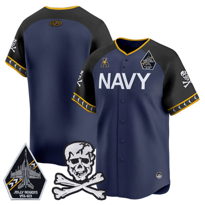Men's Navy Midshipmen 2025 Vapor Premier Limited Jersey - All Stitched