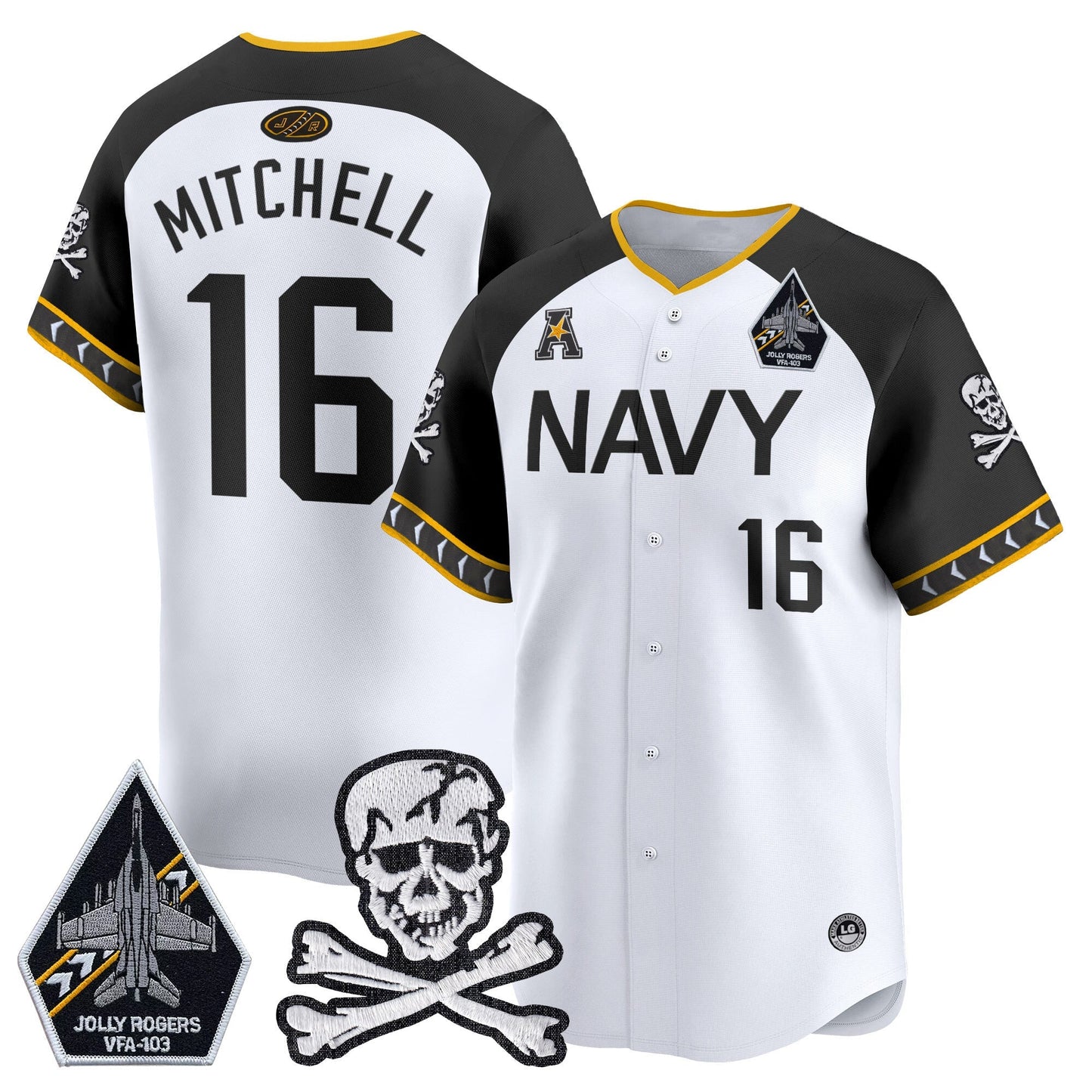 Men's Navy Midshipmen 2025 Vapor Premier Limited Jersey - All Stitched