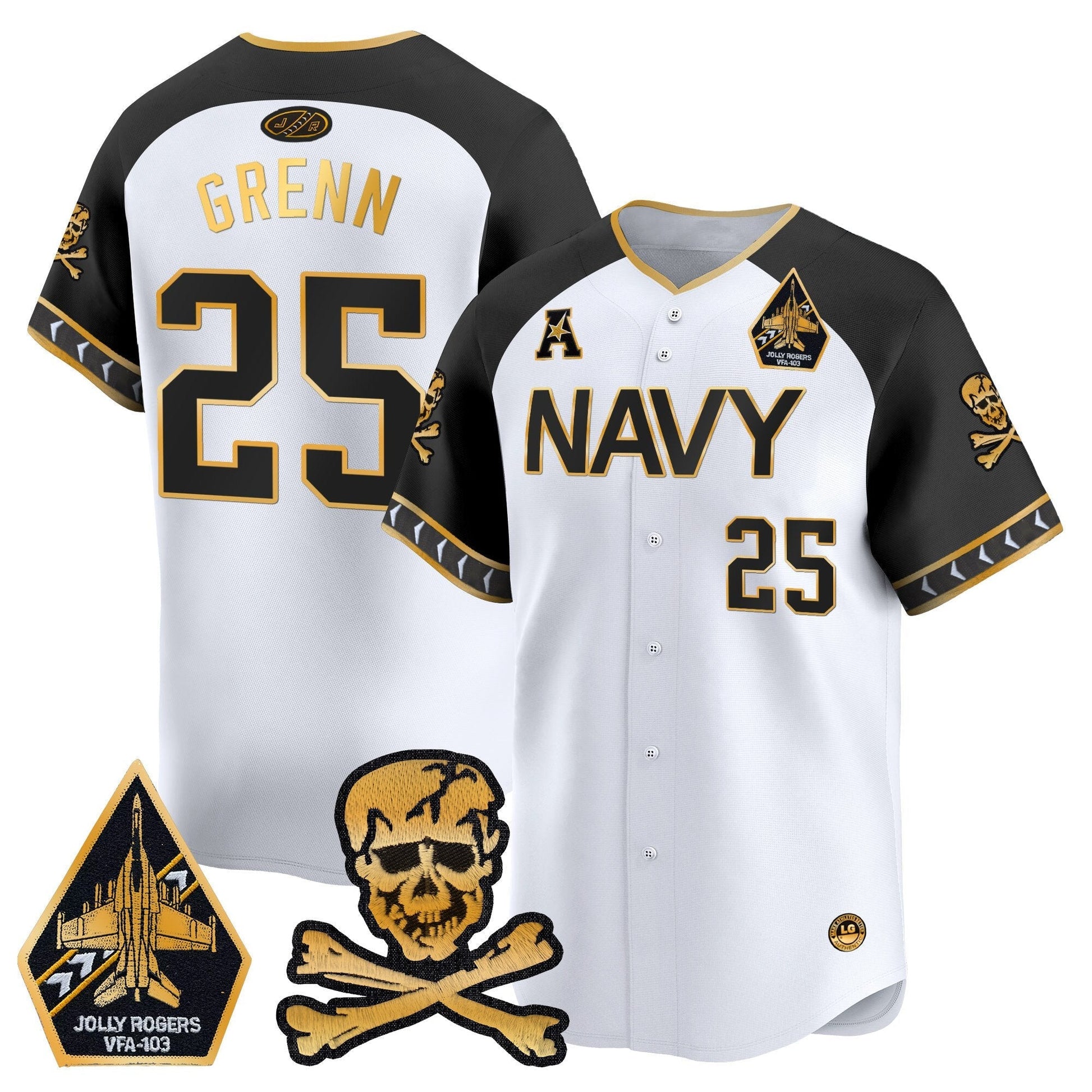 Men's Navy Midshipmen 2025 Vapor Premier Limited Jersey - All Stitched