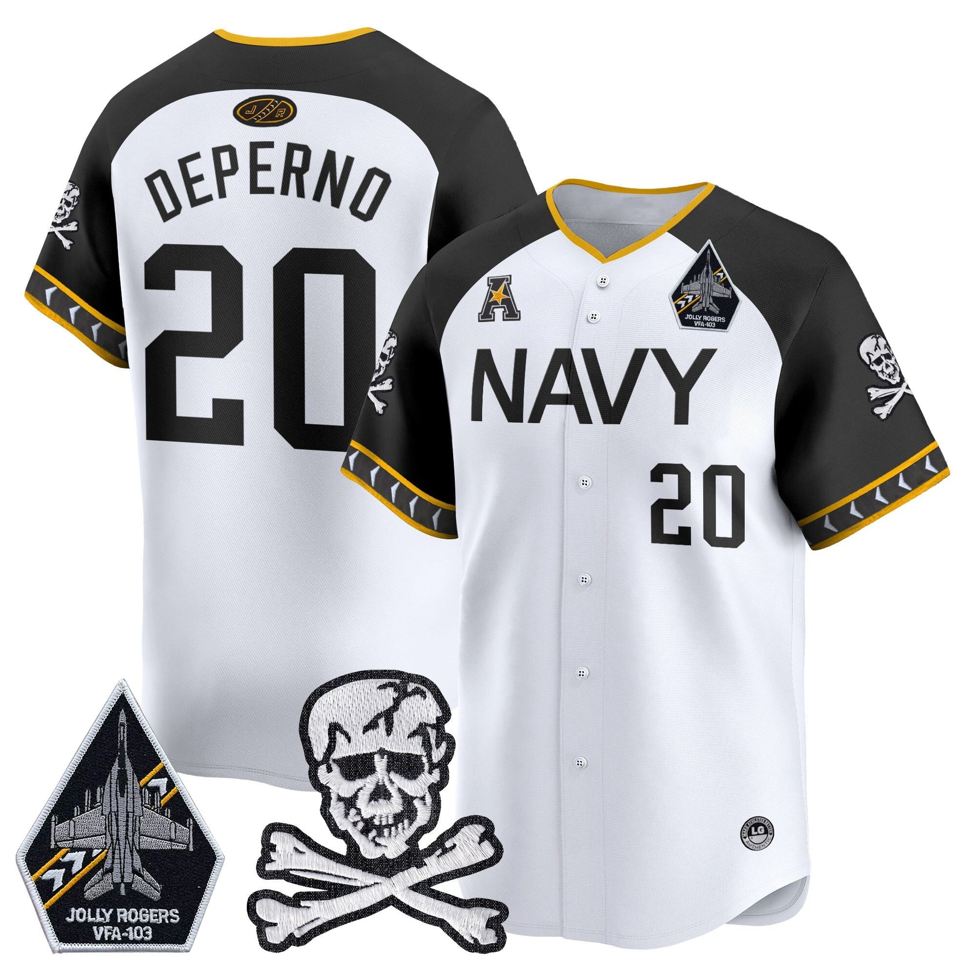 Men's Navy Midshipmen 2025 Vapor Premier Limited Jersey - All Stitched