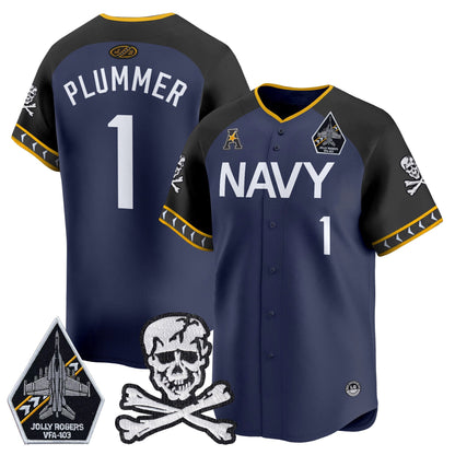 Men's Navy Midshipmen 2025 Vapor Premier Limited Jersey - All Stitched