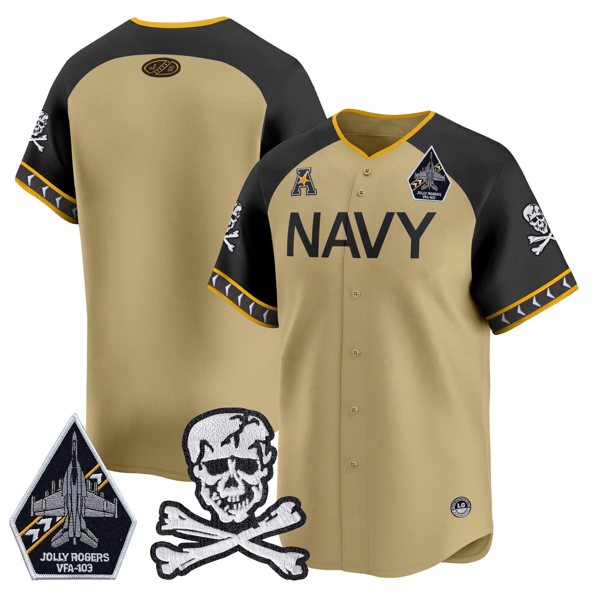 Men's Navy Midshipmen 2025 Vapor Premier Limited Jersey - All Stitched