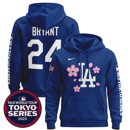 Men's Dodgers Tokyo Series 2025 Pullover Hoodie - All Stitched