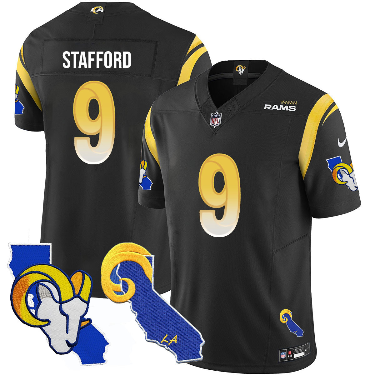 Men's Los Angeles Rams 2025 Vapor Limited Jersey - All Stitched
