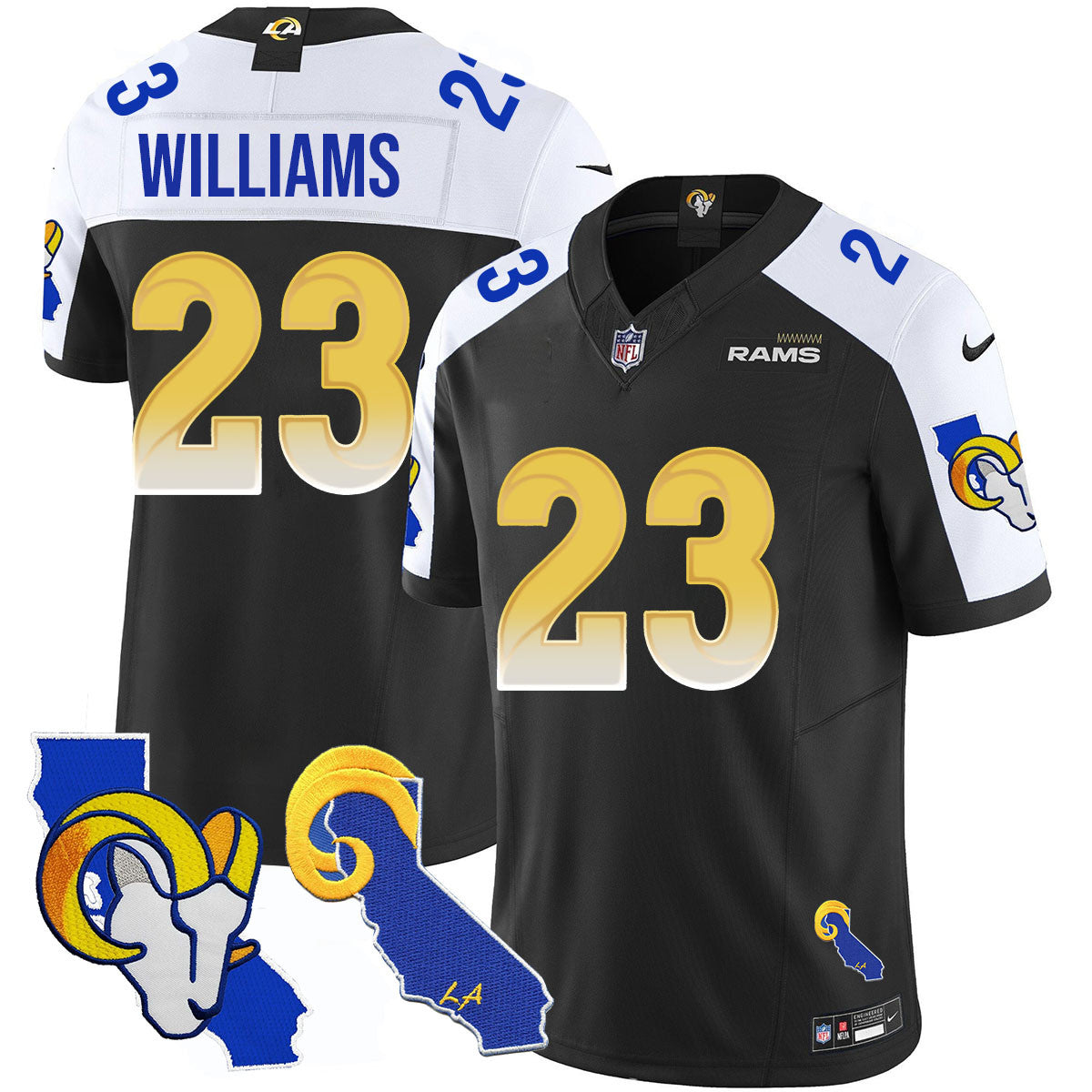 Men's Los Angeles Rams 2025 Vapor Limited Jersey - All Stitched