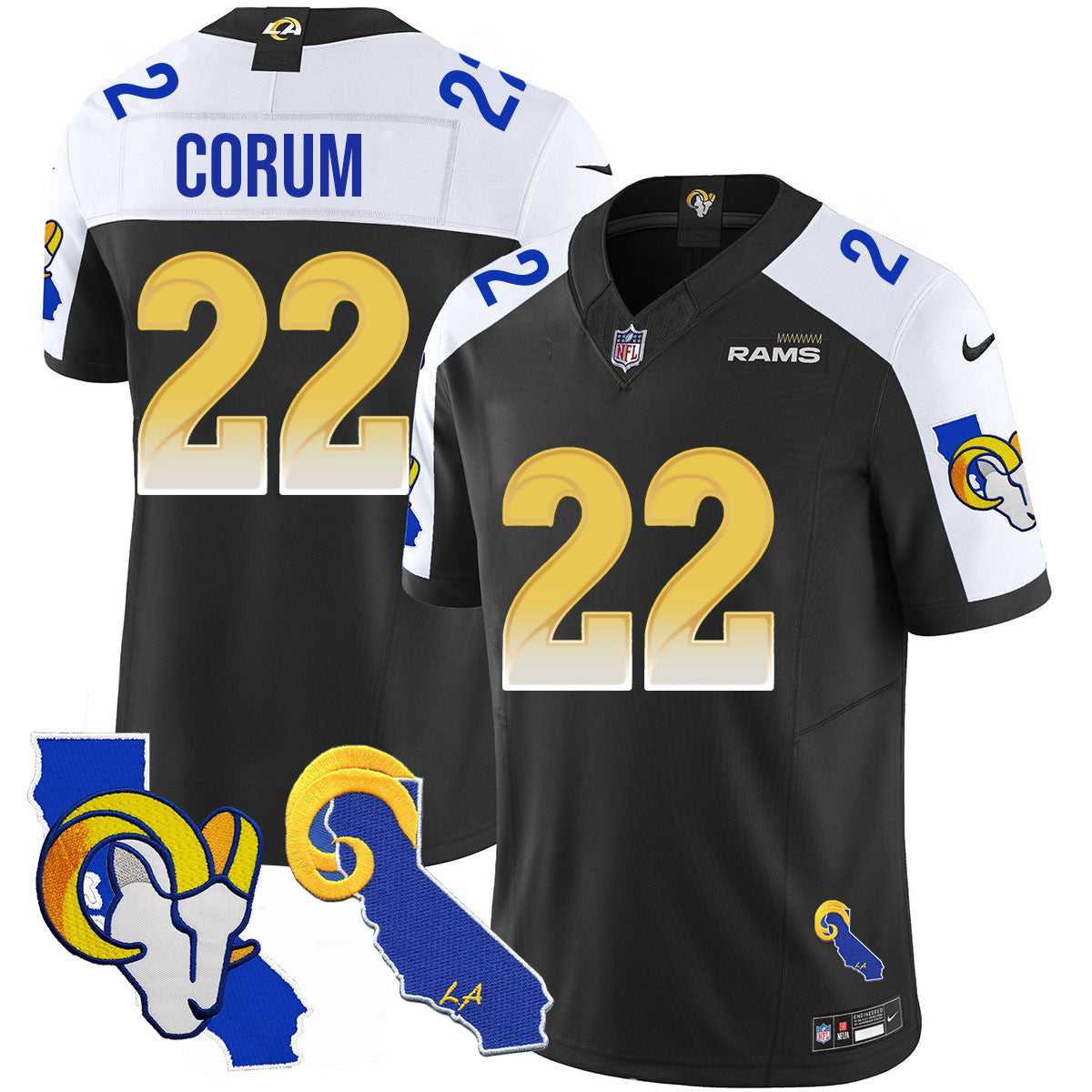 Men's Los Angeles Rams 2025 Vapor Limited Jersey - All Stitched