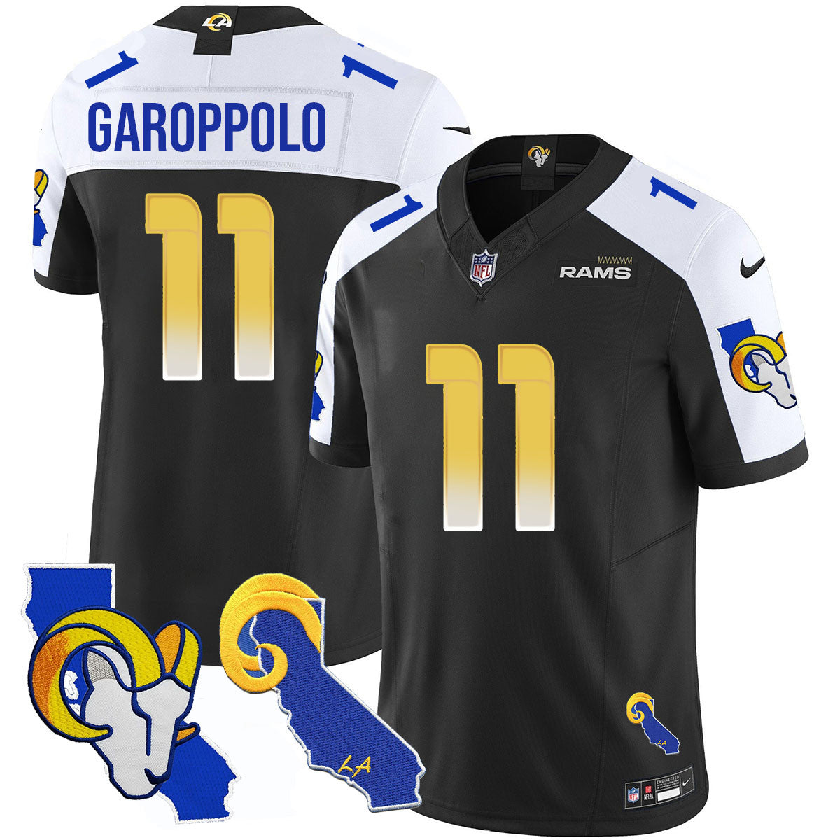Men's Los Angeles Rams 2025 Vapor Limited Jersey - All Stitched