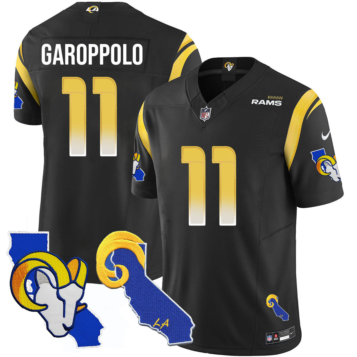 Men's Los Angeles Rams 2025 Vapor Limited Jersey - All Stitched
