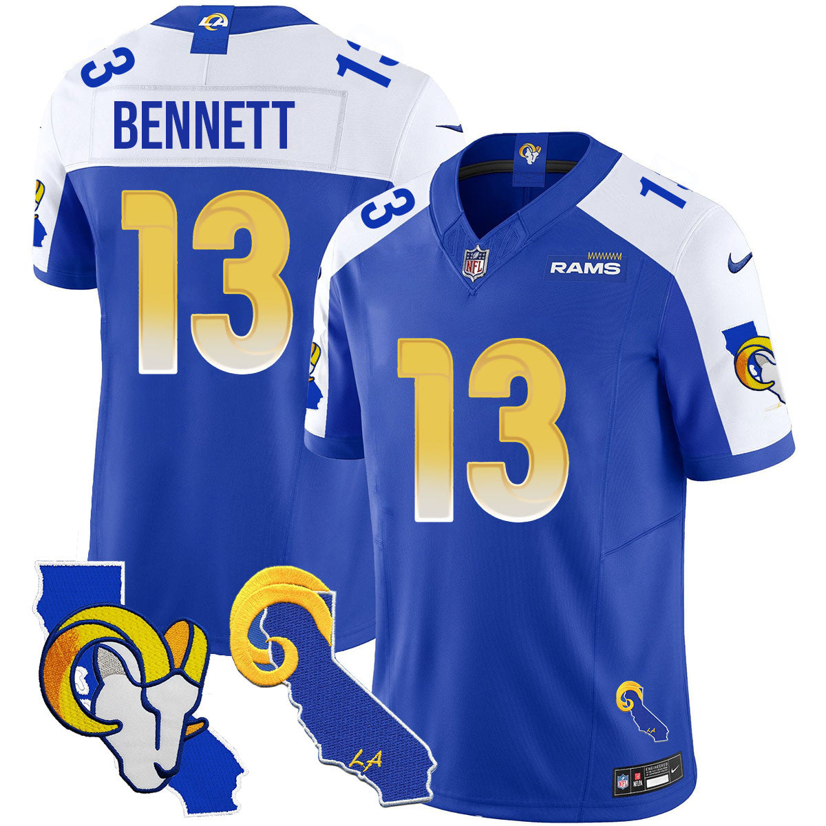 Men's Los Angeles Rams 2025 Vapor Limited Jersey - All Stitched