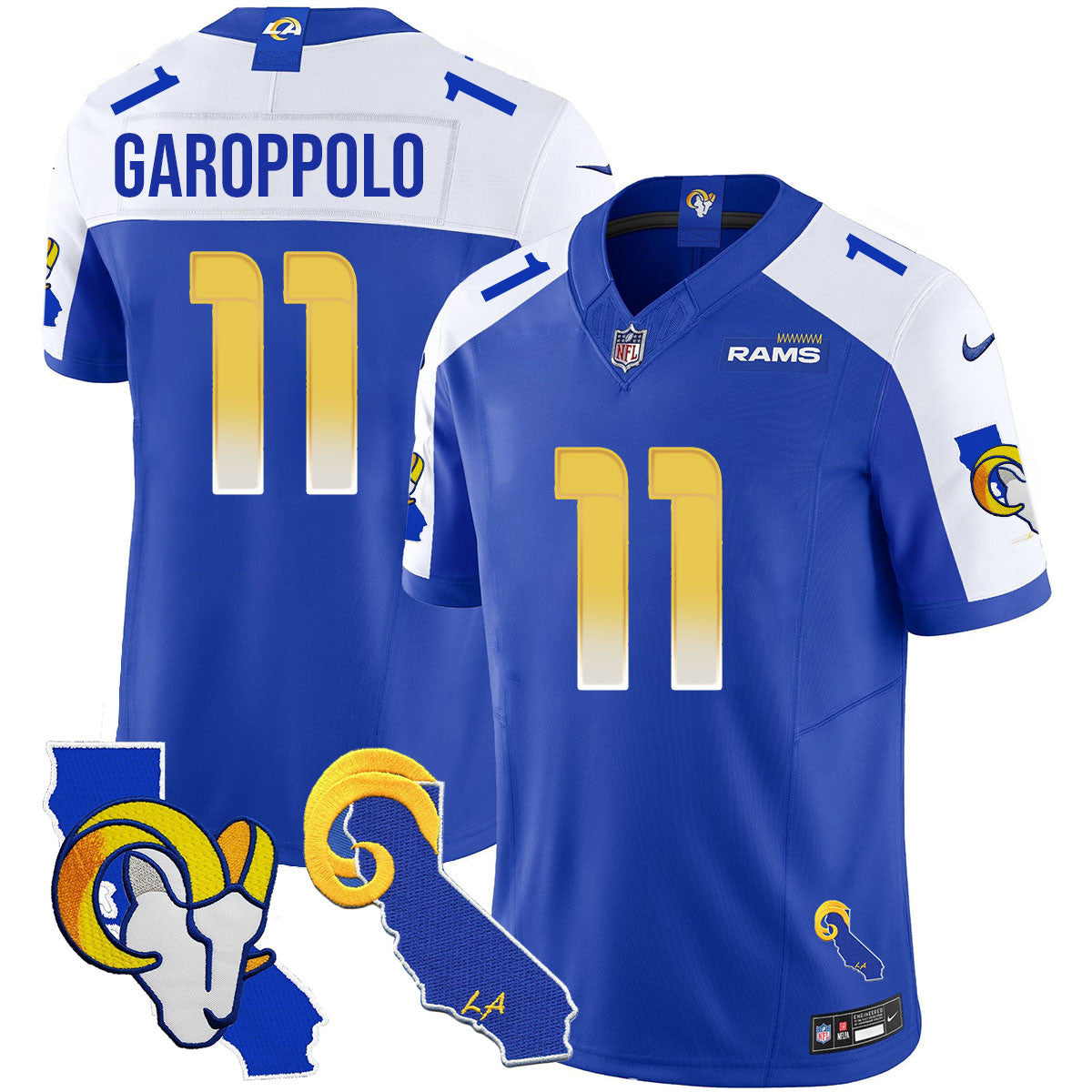 Men's Los Angeles Rams 2025 Vapor Limited Jersey - All Stitched