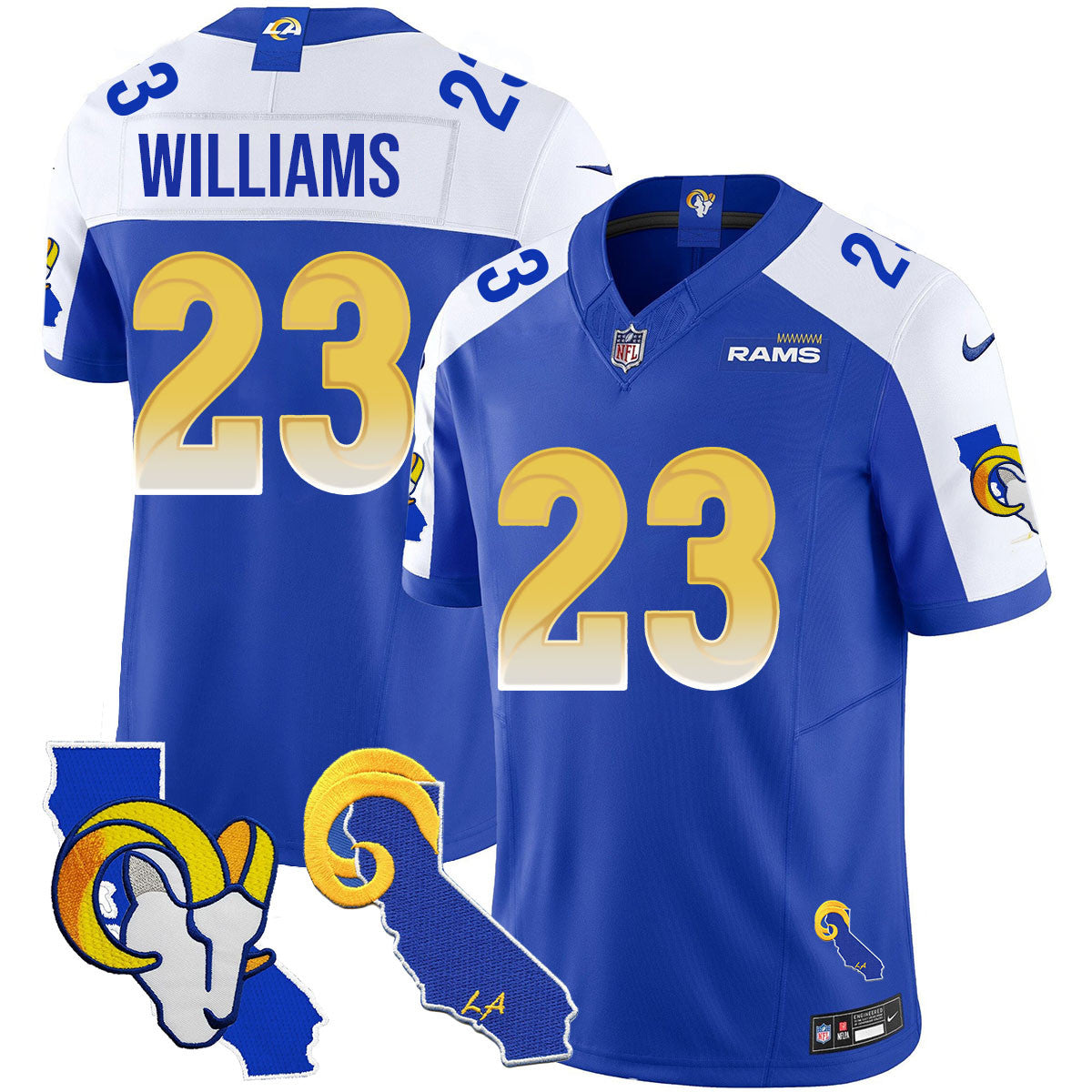 Men's Los Angeles Rams 2025 Vapor Limited Jersey - All Stitched
