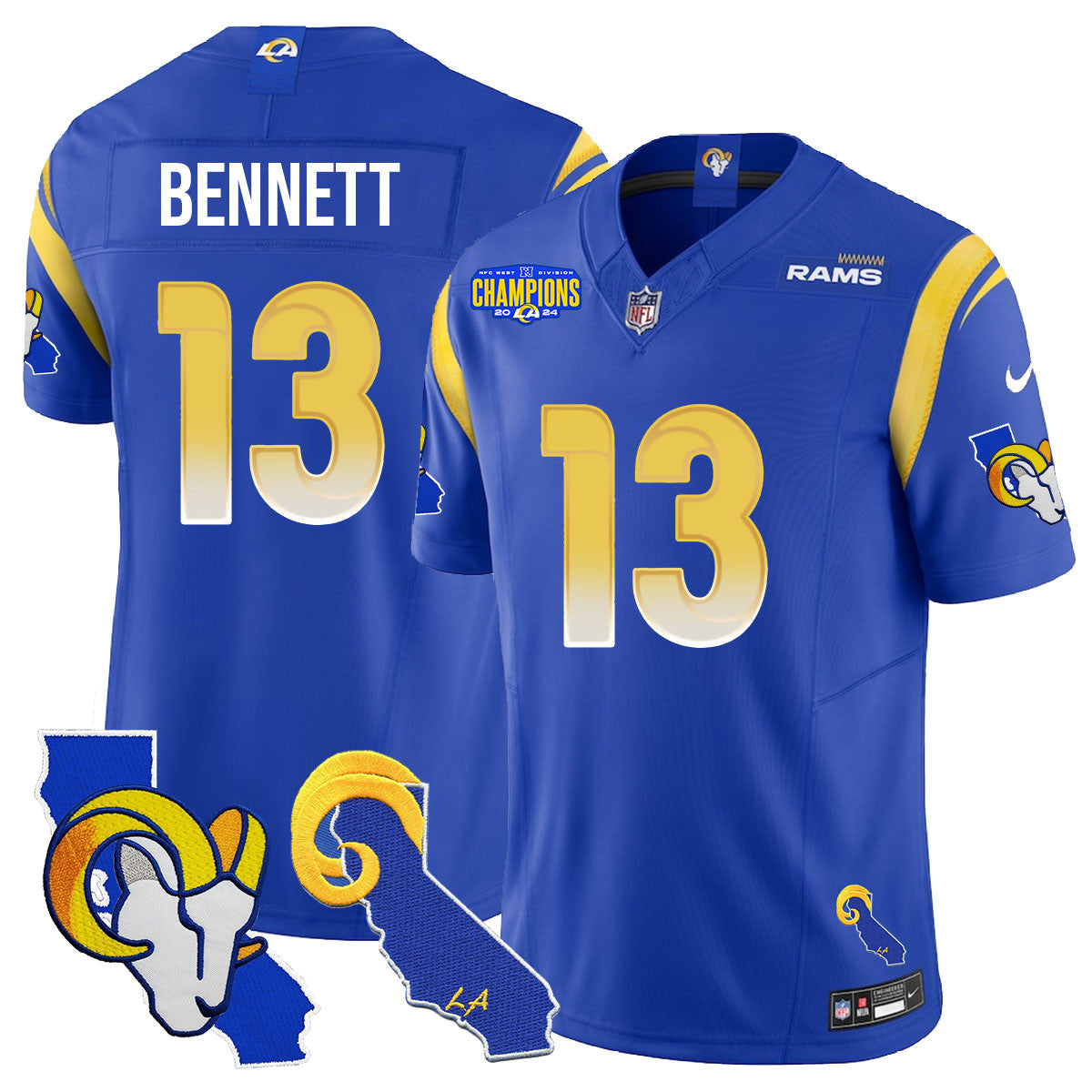 Men's Los Angeles Rams 2025 Vapor Limited Jersey - All Stitched