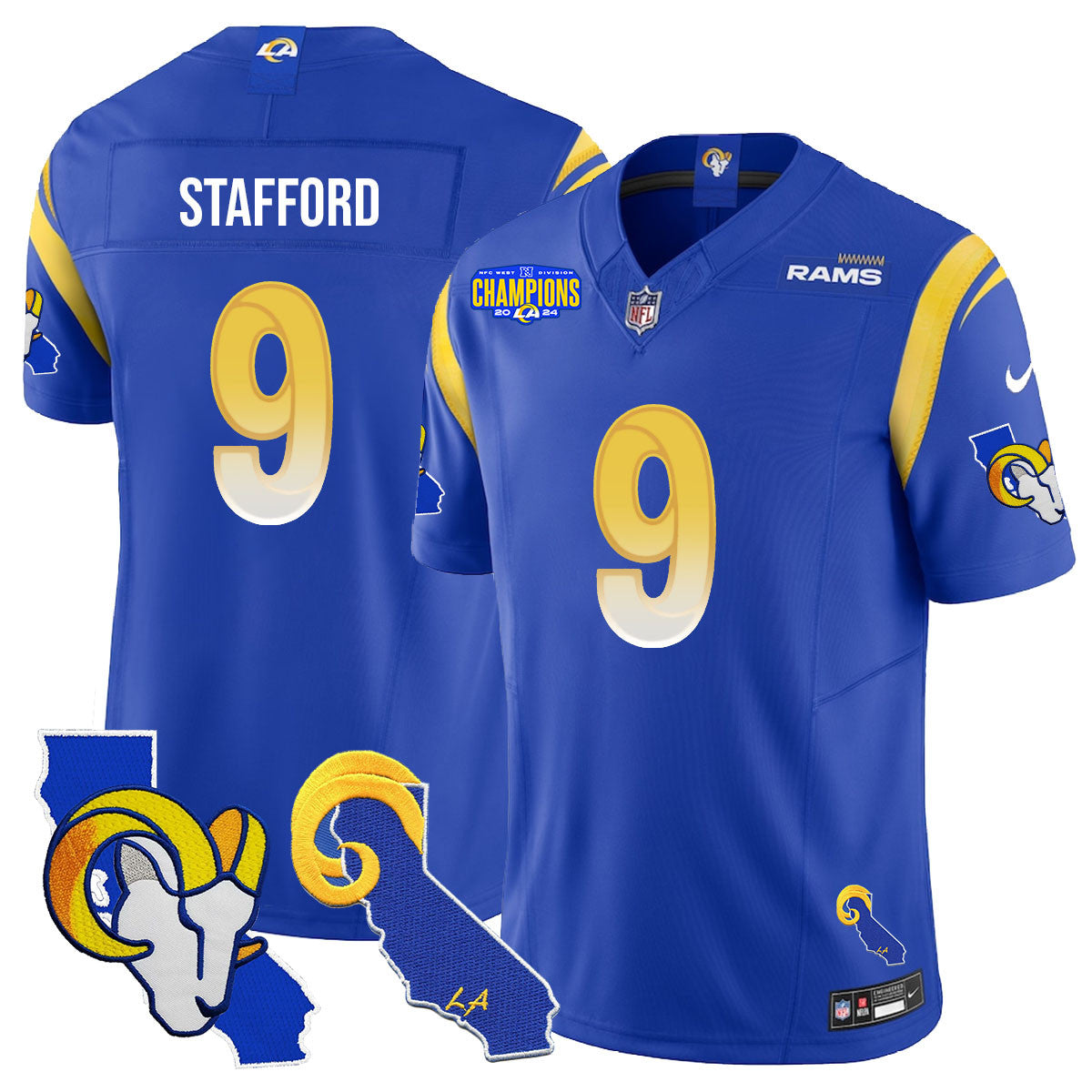 Men's Los Angeles Rams 2025 Vapor Limited Jersey - All Stitched