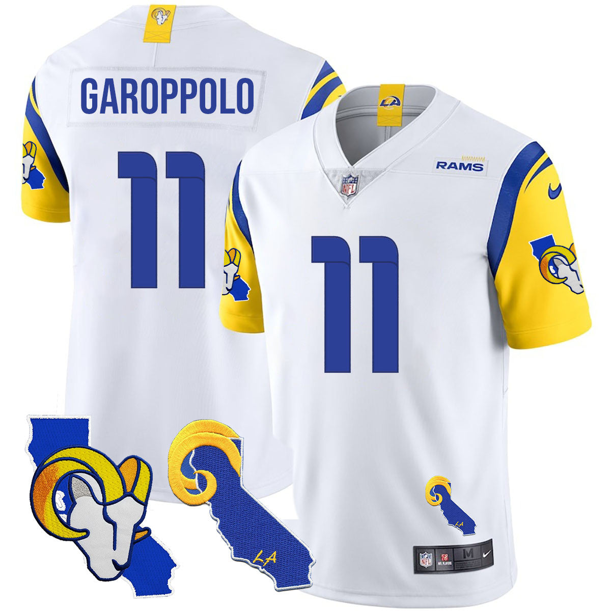 Men's Los Angeles Rams 2025 Vapor Limited Jersey - All Stitched