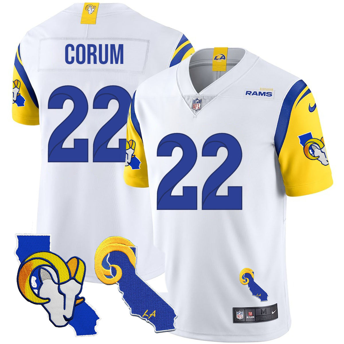 Men's Los Angeles Rams 2025 Vapor Limited Jersey - All Stitched