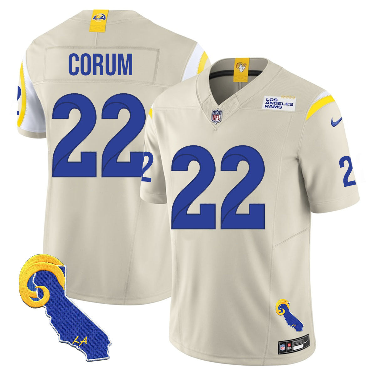 Men's Los Angeles Rams 2025 Vapor Limited Jersey - All Stitched