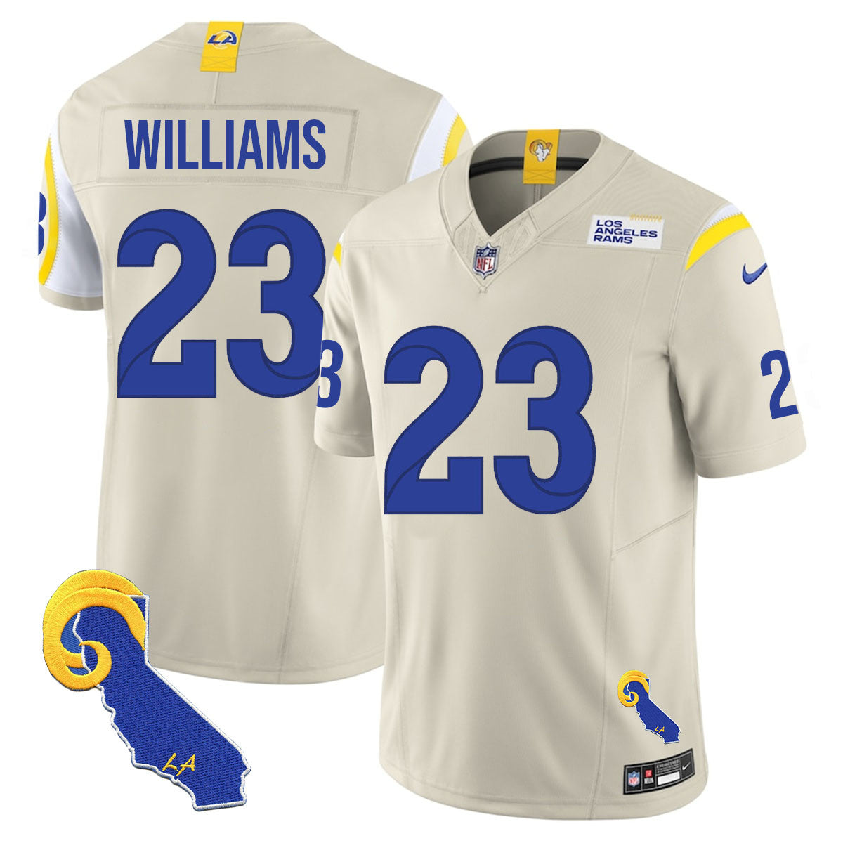Men's Los Angeles Rams 2025 Vapor Limited Jersey - All Stitched