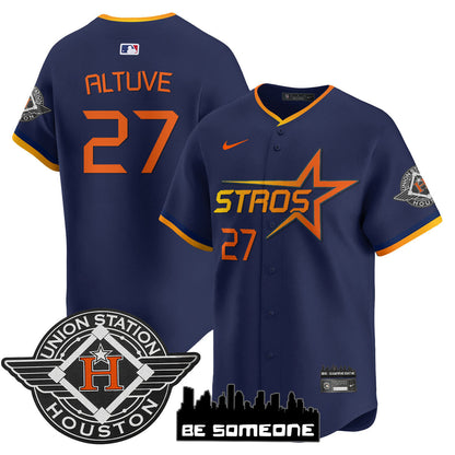 Houston Astros 2025 City Connect Vapor Premier Limited Jersey - All Stitched