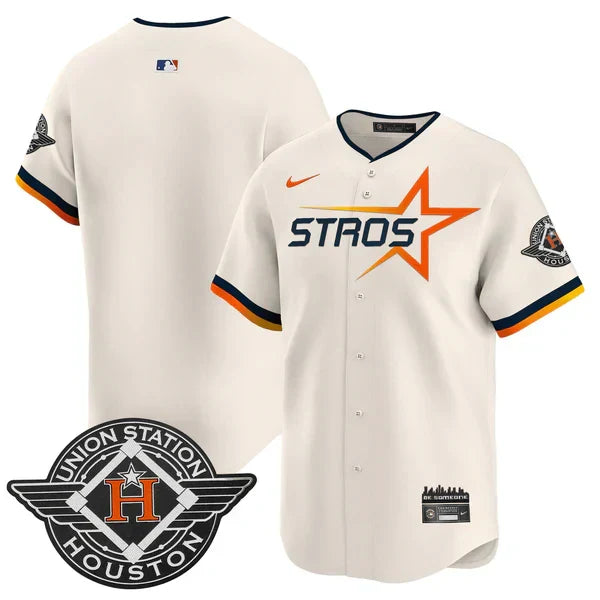 Houston Astros 2025 City Connect Vapor Premier Limited Jersey - All Stitched