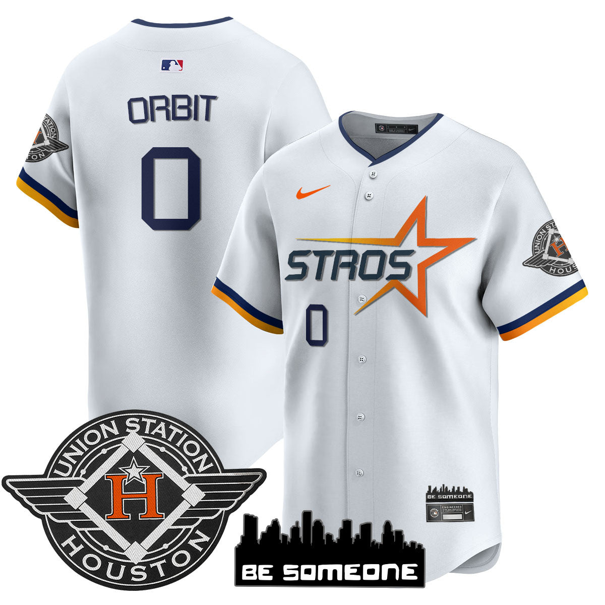 Houston Astros 2025 City Connect Vapor Premier Limited Jersey - All Stitched
