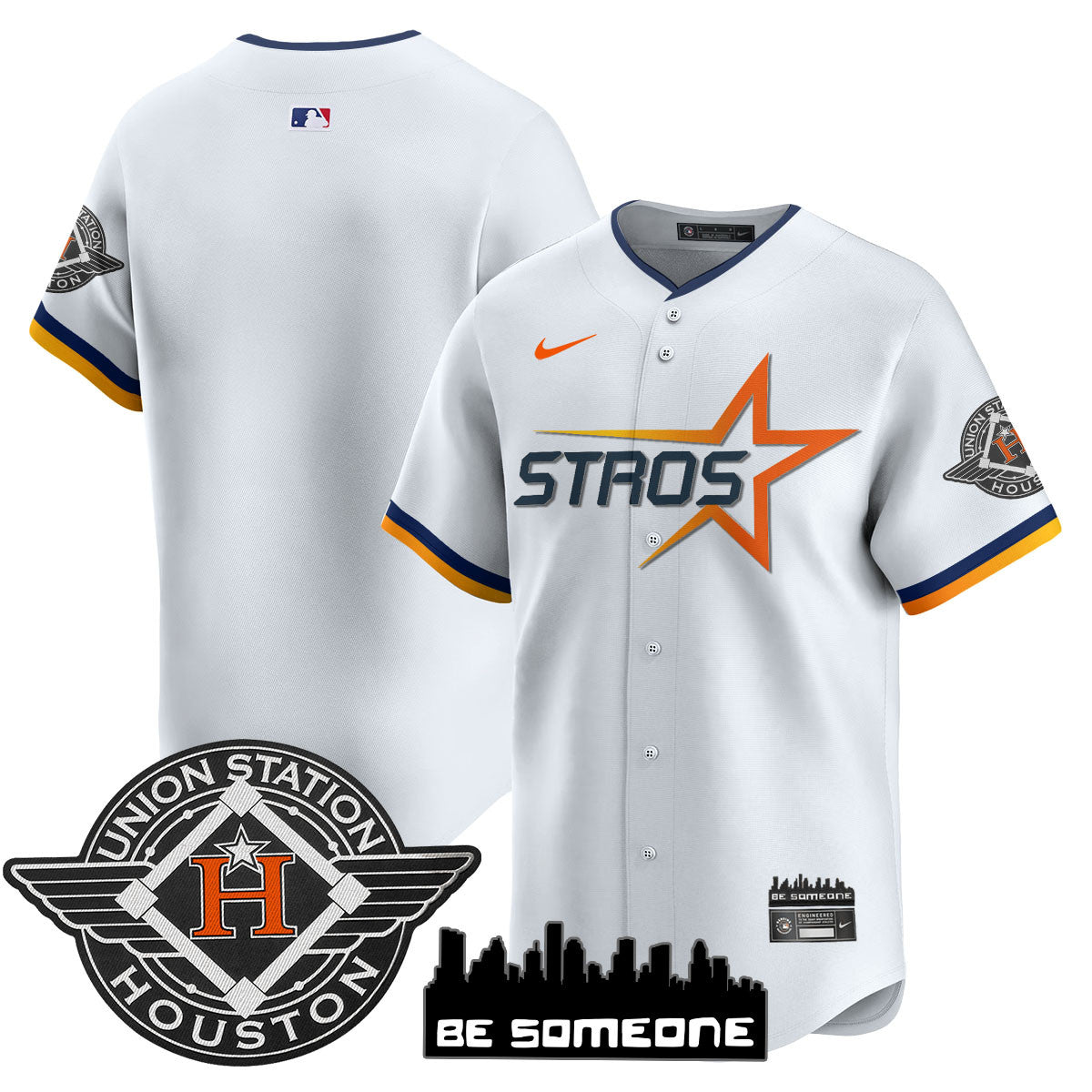 Houston Astros 2025 City Connect Vapor Premier Limited Jersey - All Stitched
