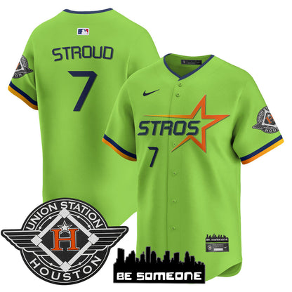 Houston Astros 2025 City Connect Vapor Premier Limited Jersey - All Stitched