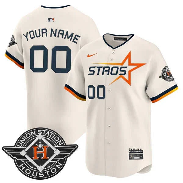 Custom Name/Number HOU 2025 City Connect Vapor Premier Limited Jersey - All Stitched
