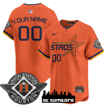 Custom Name/Number HOU 2025 City Connect Vapor Premier Limited Jersey - All Stitched