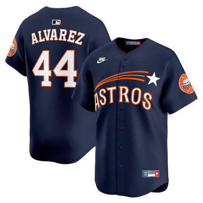 Men's Houston Astros Throwback Cooperstown Vapor Premier Limited Jersey - All Stitched