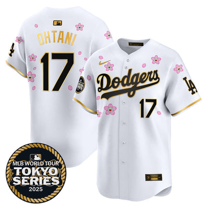 Dodgers Tokyo Series 2025 Vapor Premier Limited Jersey - Stitched