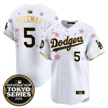 Dodgers Tokyo Series 2025 Vapor Premier Limited Jersey - Stitched