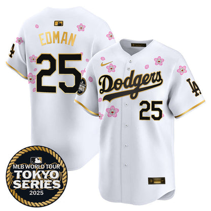 Dodgers Tokyo Series 2025 Vapor Premier Limited Jersey - Stitched
