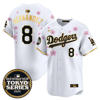 Dodgers Tokyo Series 2025 Vapor Premier Limited Jersey - Stitched
