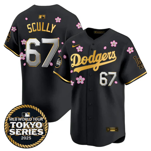 Dodgers Tokyo Series 2025 Vapor Premier Limited Jersey - Stitched