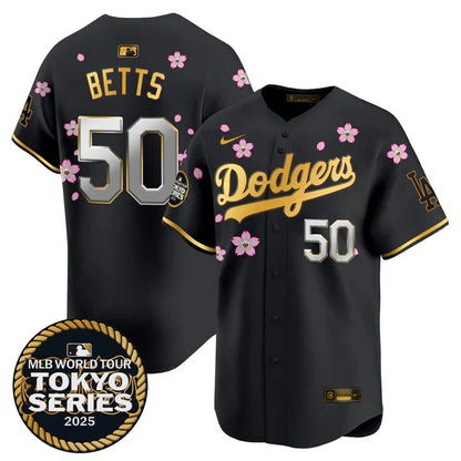 Dodgers Tokyo Series 2025 Vapor Premier Limited Jersey - Stitched