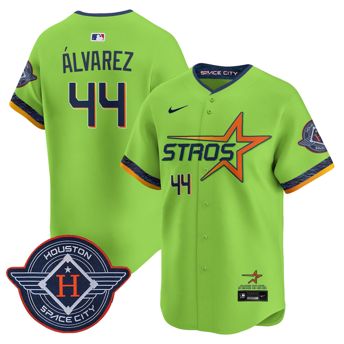 Houston Astros 2025 City Connect Vapor Limited Jersey - All Stitched