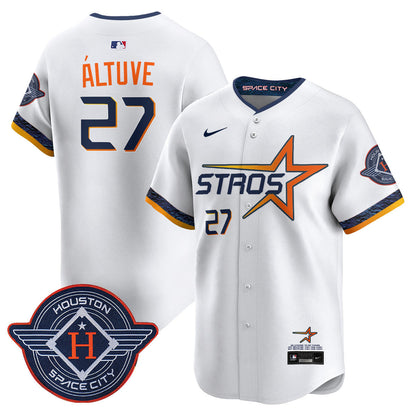 Houston Astros 2025 City Connect Vapor Limited Jersey - All Stitched