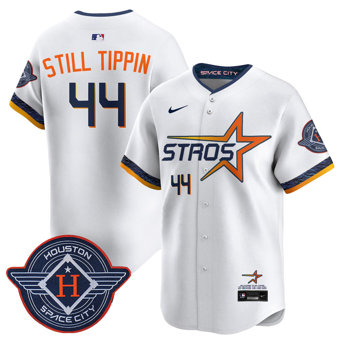 Houston Astros 2025 City Connect Vapor Limited Jersey - All Stitched
