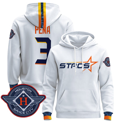 Men's Houston Astros 2025 City Connect Pullover Hoodie - All Stitched