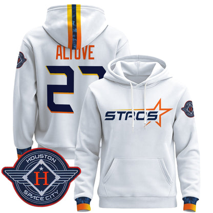 Men's Houston Astros 2025 City Connect Pullover Hoodie - All Stitched