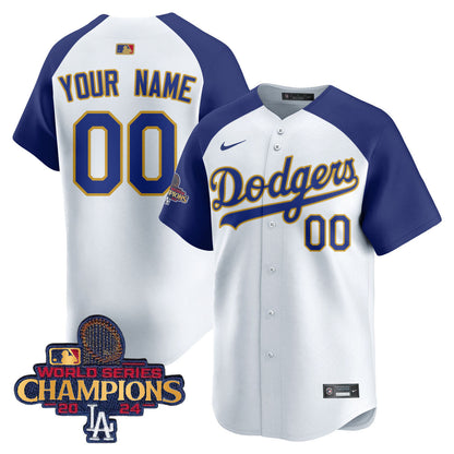 Men's Los Angeles Dodgers Gold 2025 Jersey - All Stitched