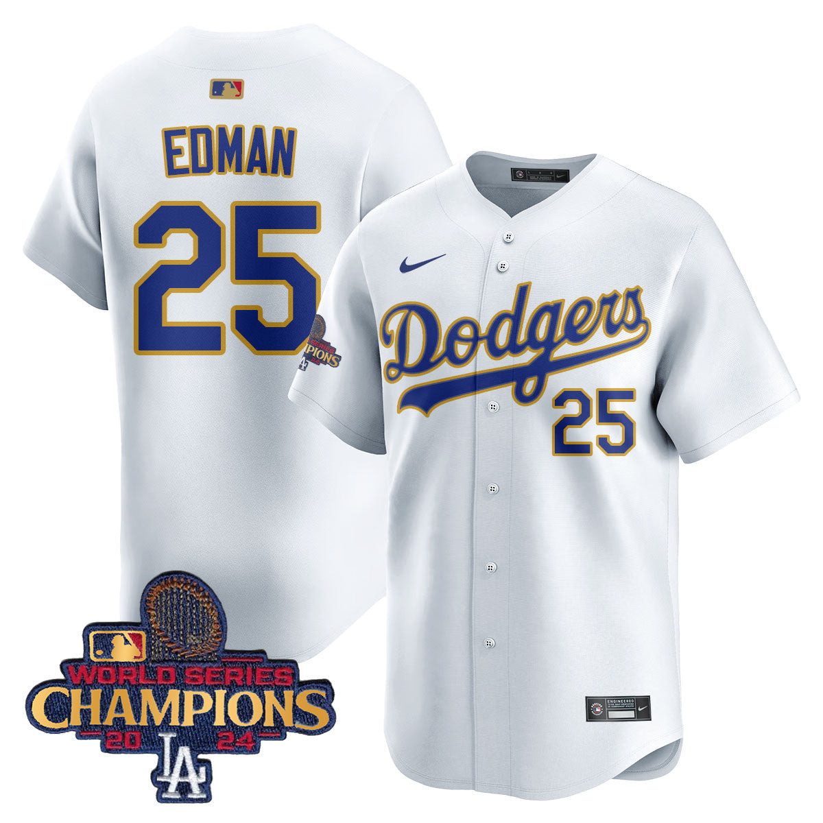 LAD Gold 2025 Jersey - All Stitched