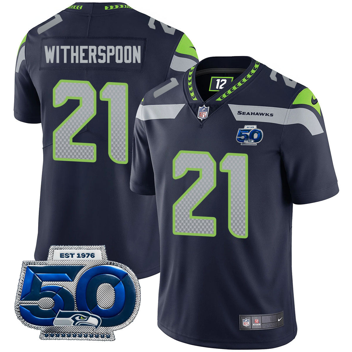 SEA 50th Season Vapor Limited Jersey - All Stitched