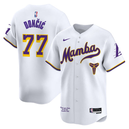 Men's Los Angeles Lakers Kobe Bryant Mamba Vapor Baseball Jersey - All Stitched
