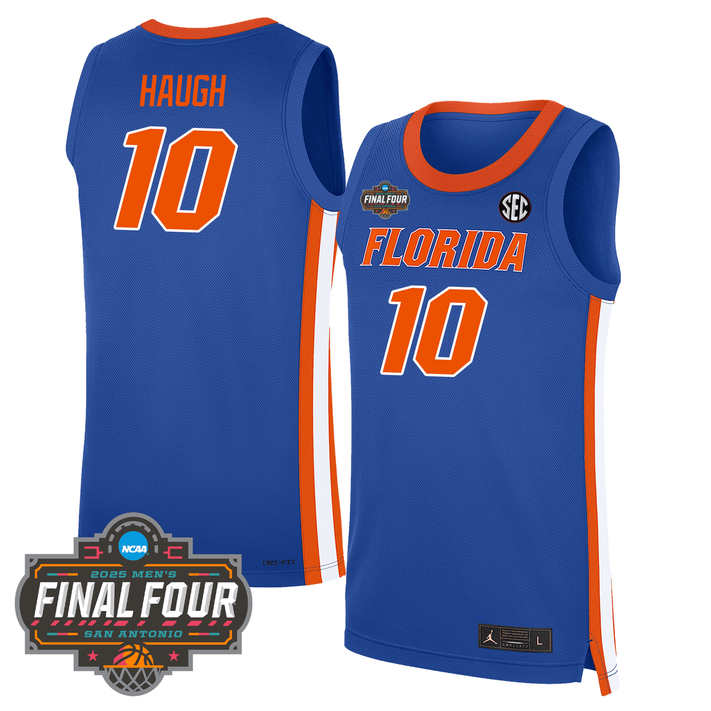 Florida Gators Men's Basketball 24/25 Jersey - Final Four Patch