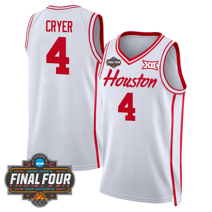 Houston Cougars Men's Basketball 24/25 Jersey - Final Four Patch